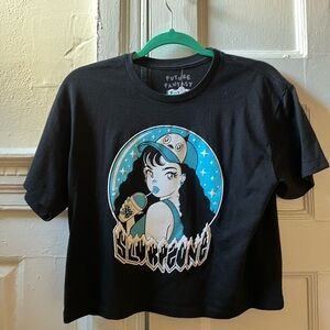 Cute Anime crop top. New with tags. Size medium.